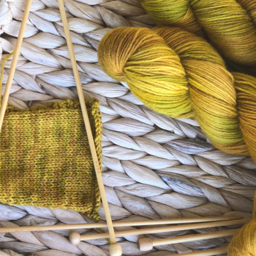 Golden Lichen 8ply Pure Wool